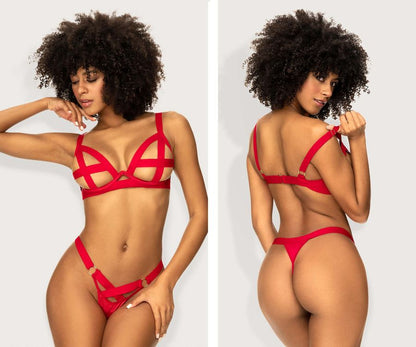 Mapale 2737 Two Piece Set Color Red.