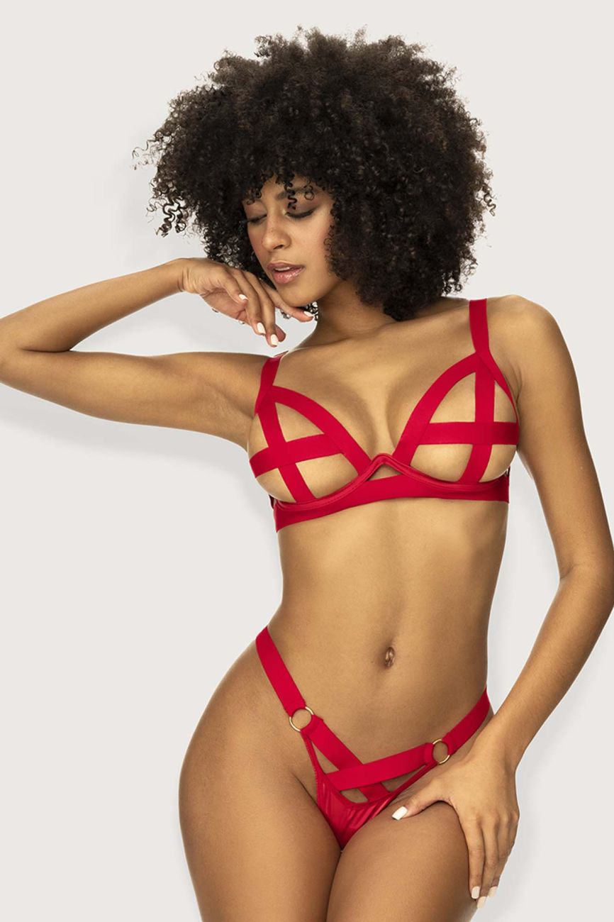 Mapale 2737 Two Piece Set Color Red.