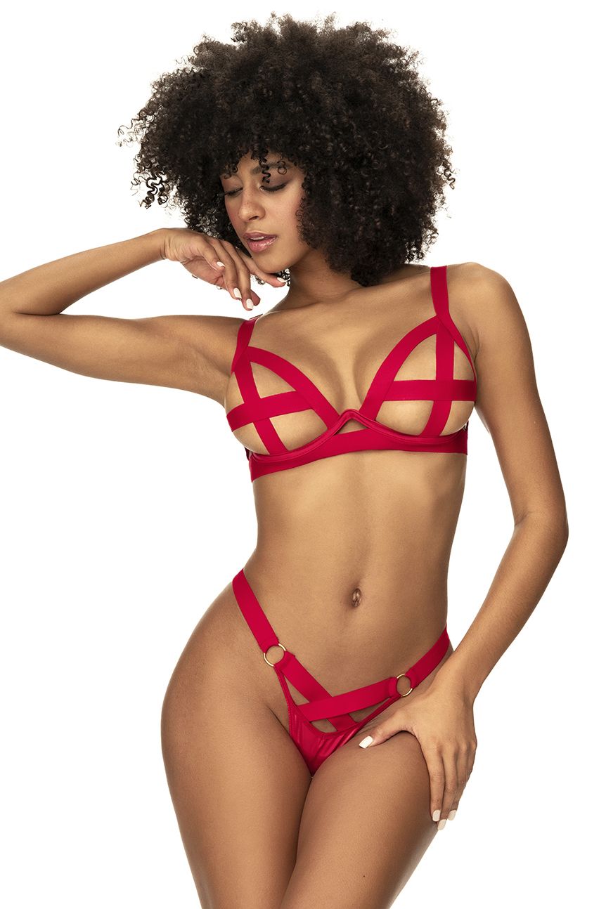 Mapale 2737 Two Piece Set Color Red.