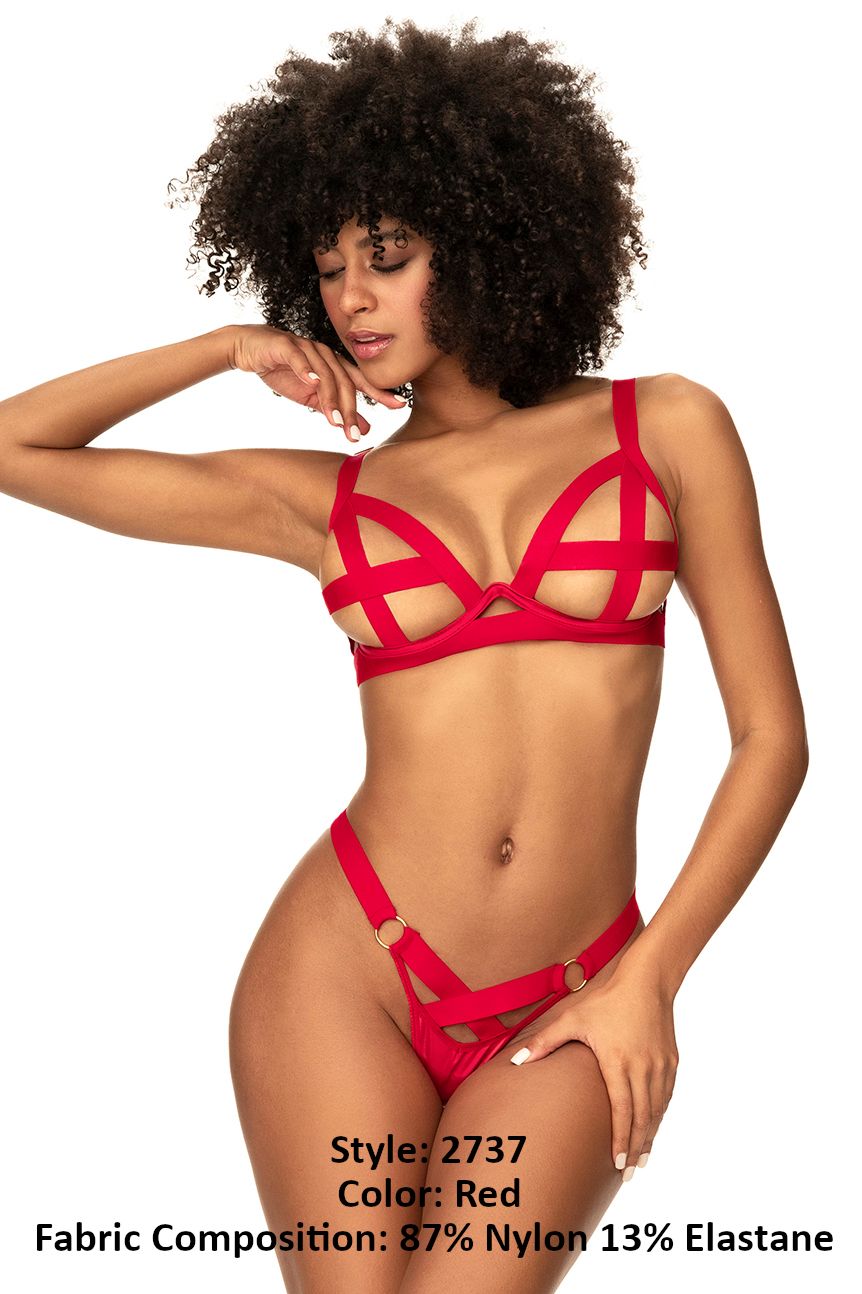 Mapale 2737 Two Piece Set Color Red.