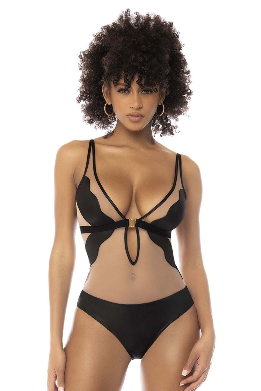 Mapale 2746 Fleur Bodysuit Color Nude-Black.