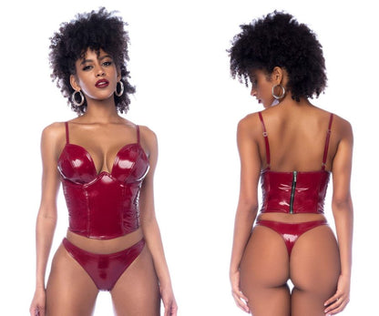 Mapale 2761 Two Piece Set Color Gloss Wine.