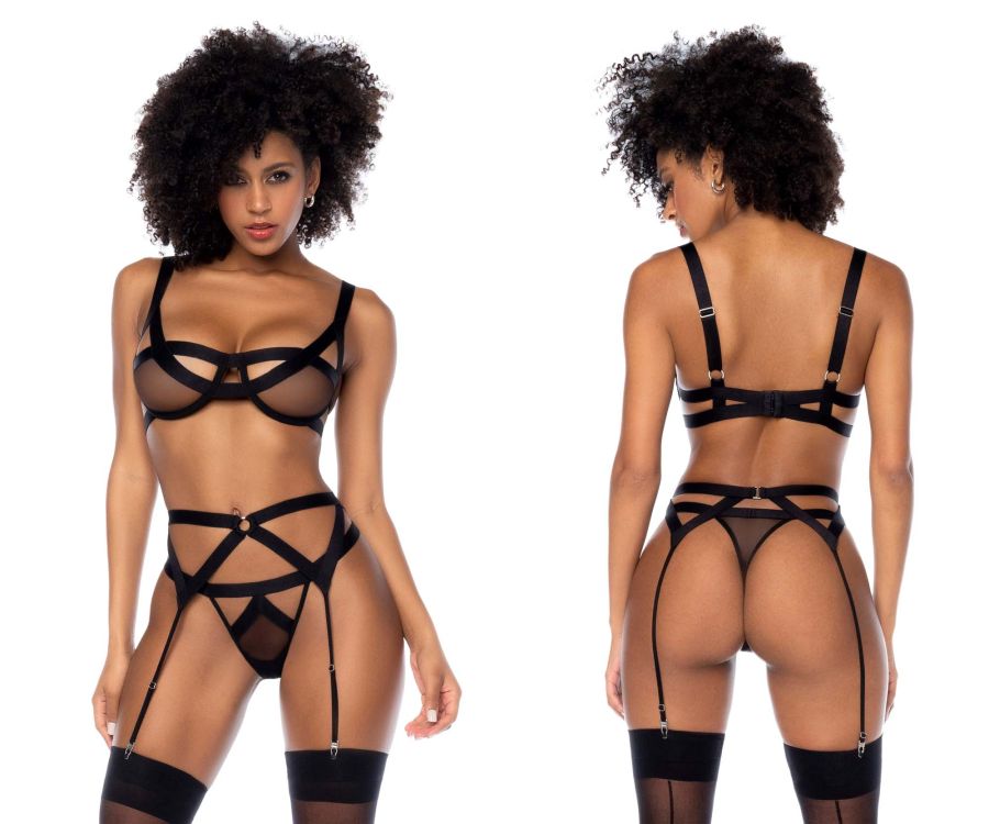 Mapale 2774 Three Piece Set Color Black.