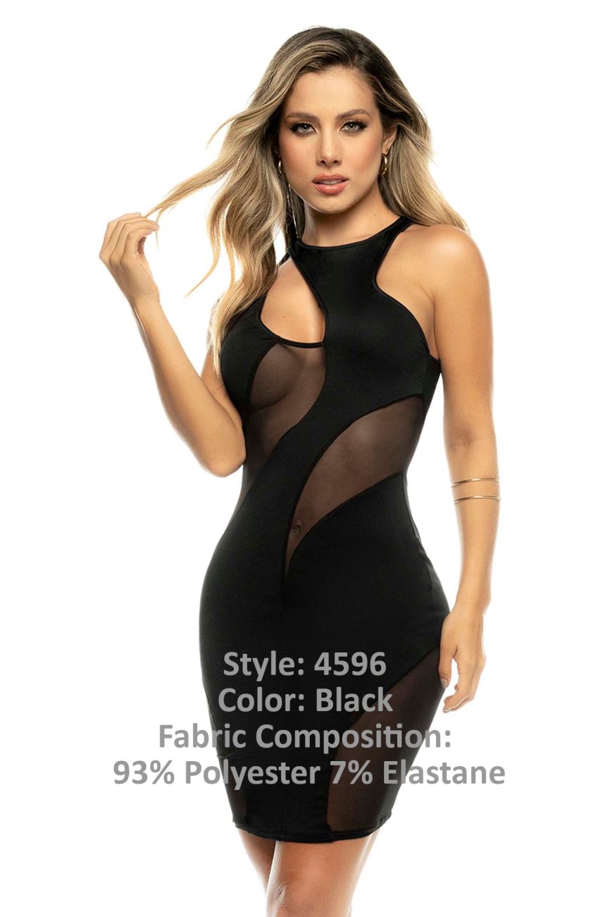 Mapale 4596 Edna Dress Color Black.