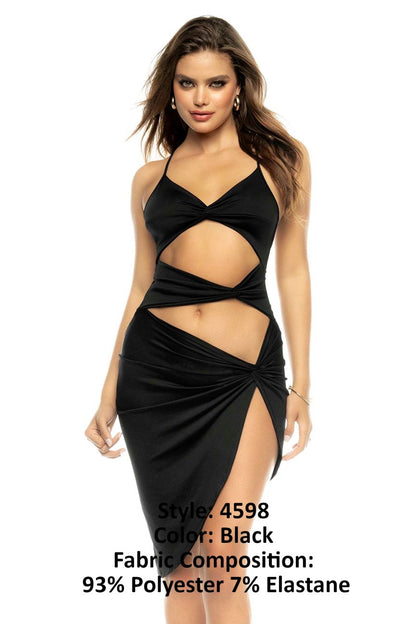 Mapale 4598 Medina Dress Color Black.