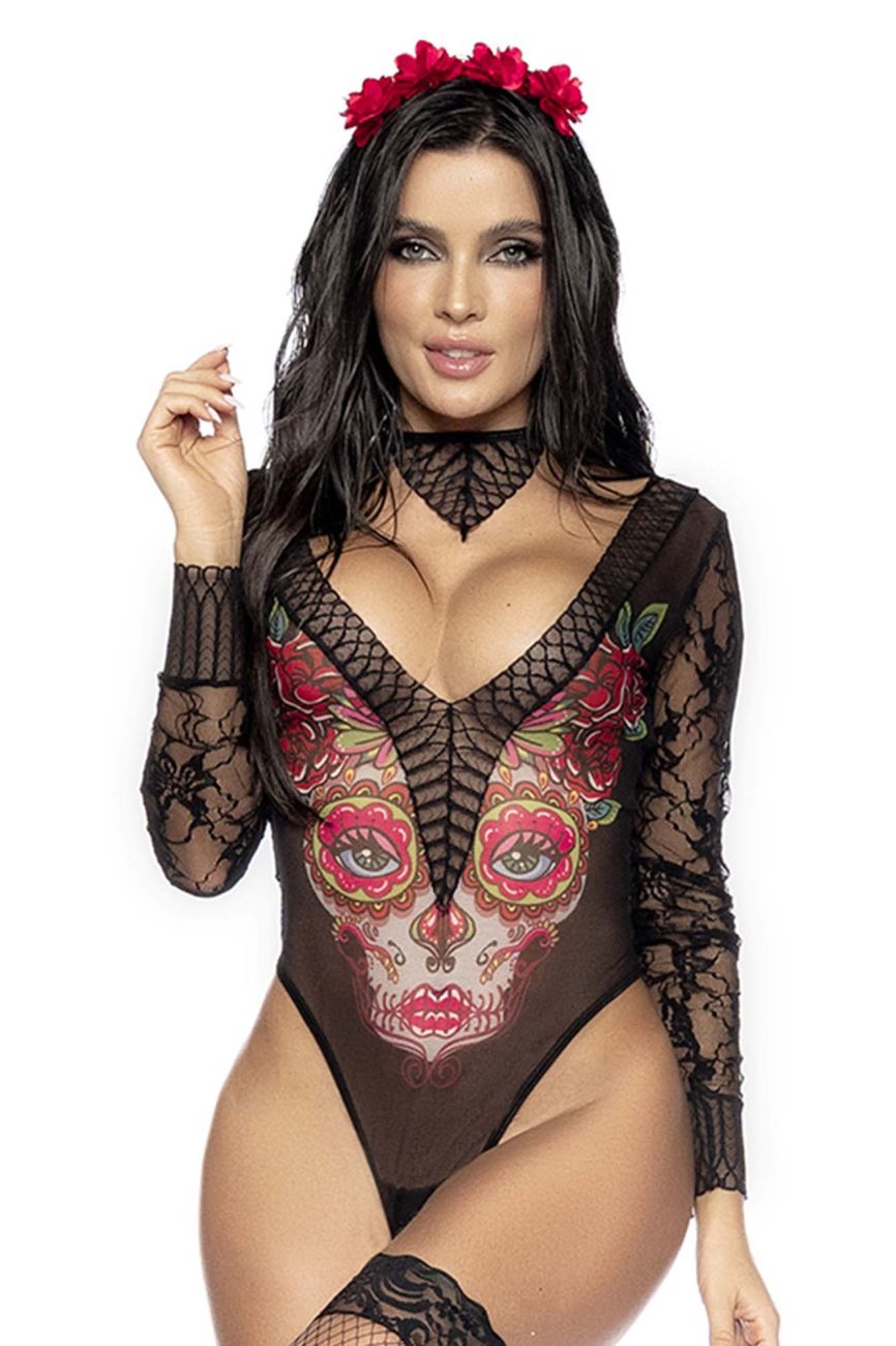 Mapale 60008 Costume Curvy Size Sexy Catrina Color Only Color.