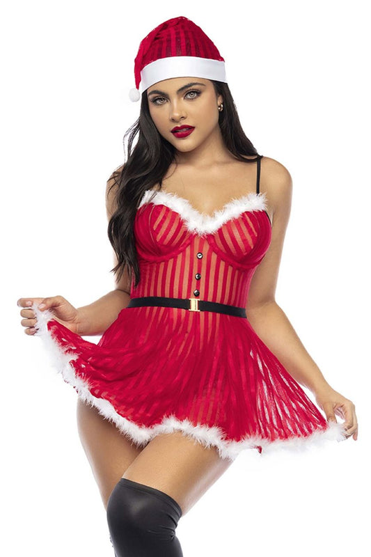 Mapale 60010 Costume Mrs Claus Color Only Color.