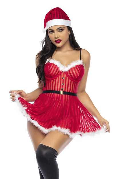Mapale 60010 Costume Mrs Claus Color Only Color.