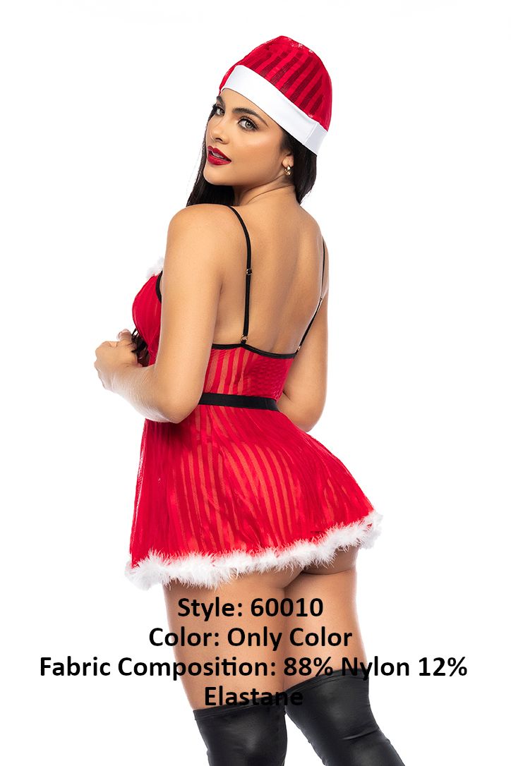 Mapale 60010 Costume Mrs Claus Color Only Color.