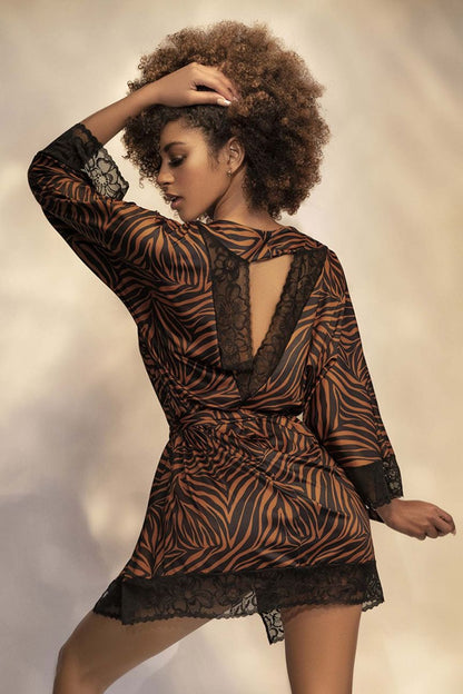 Mapale 7456 Robe Color Animal Print.
