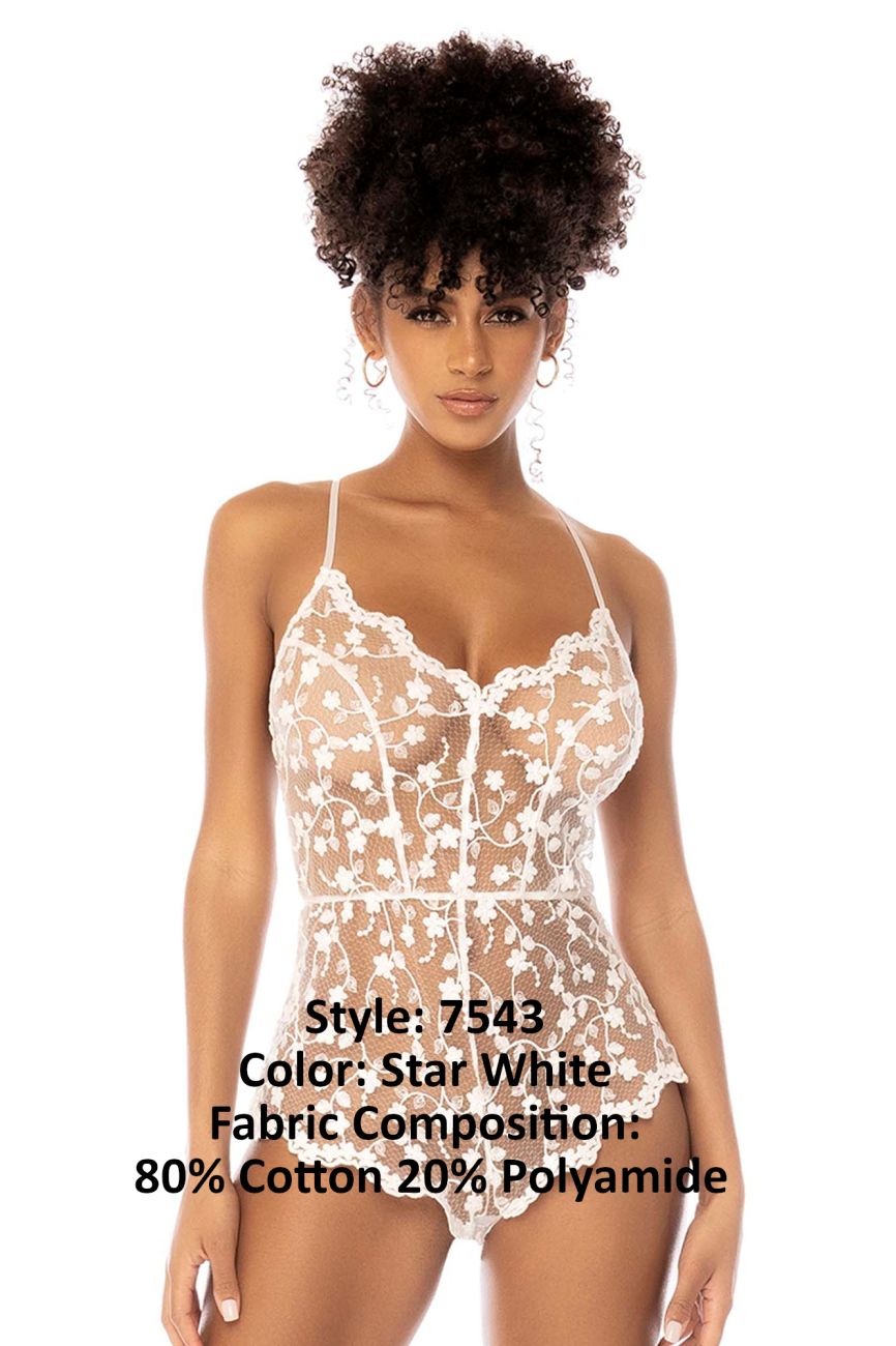 Mapale 7543 Celina Romper Color Star White.