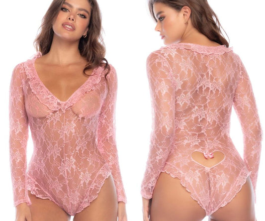 Mapale 7599 Sleep Romper Color Rose.