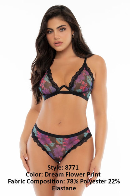 Mapale 8771 Two Piece Set Color Dream Flower Print.