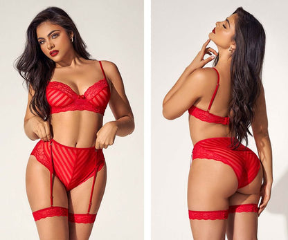 Mapale 8815 Two Piece Set Color Red.