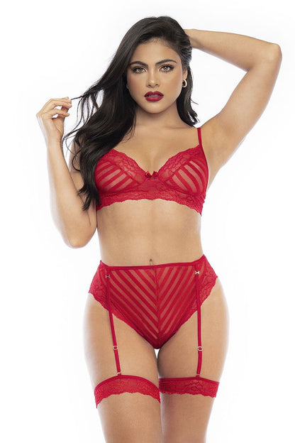 Mapale 8815 Two Piece Set Color Red.