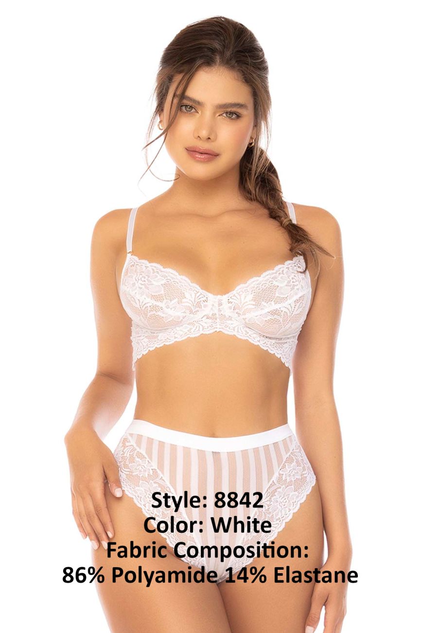 Mapale 8842 Emberly Two Piece Set Color White.
