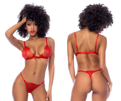 Mapale 8844 Two Piece Set Color Red.