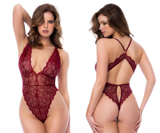 Mapale 8875 Bodysuit Color Rosewood.