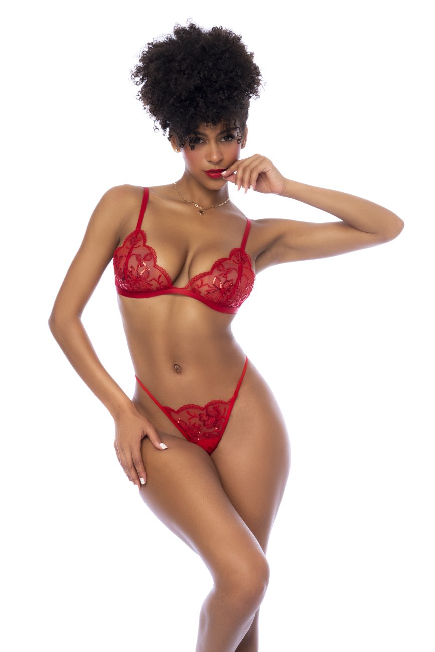 Mapale 8893 Three Piece Set Color Red.