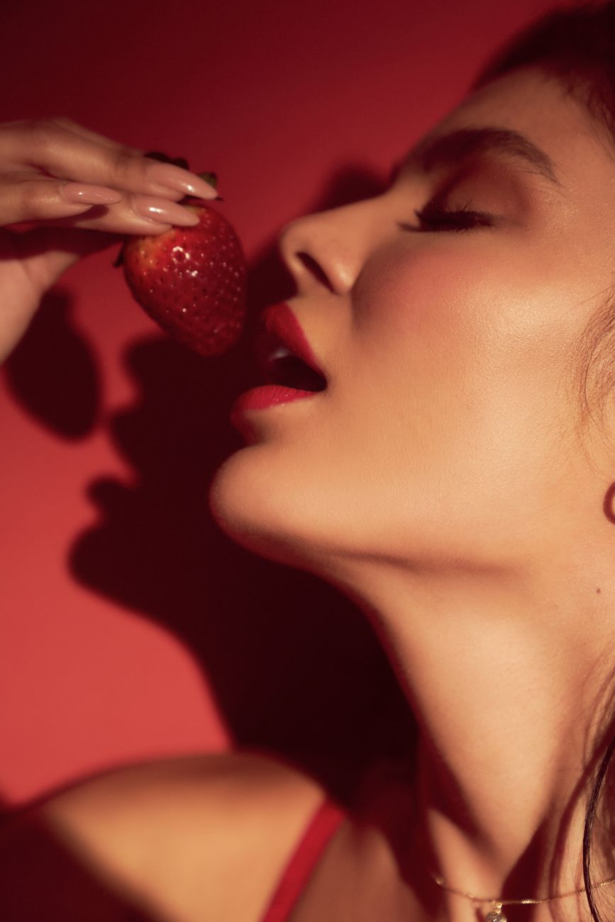 Mapale 8899 Two Piece Set Color Black-Red.