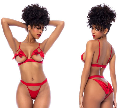 Mapale 8901 Two Piece Set Color Red.