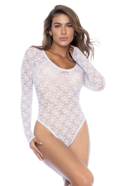 Mapale 8917 Bodysuit Color White.