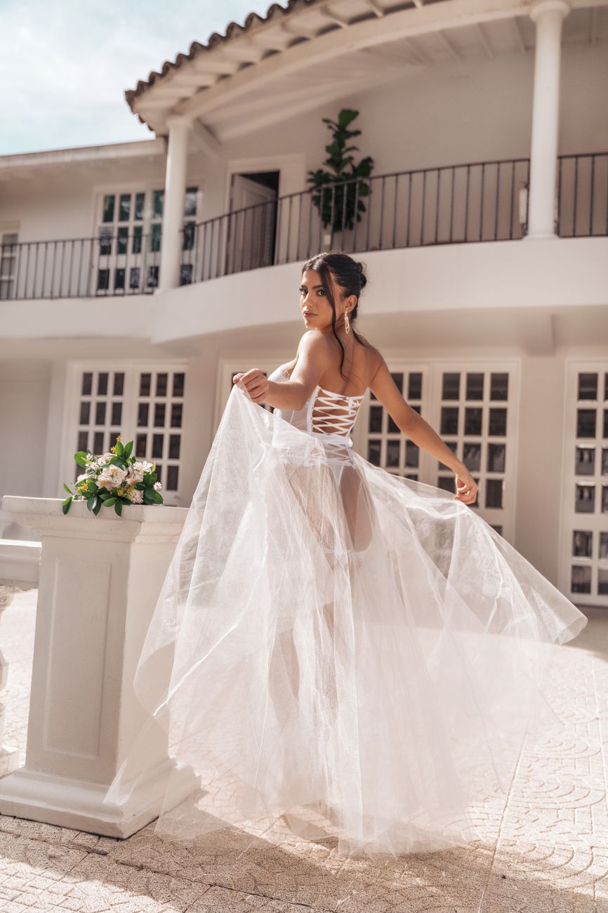 Mapale 8933 Four Piece Set Color White.