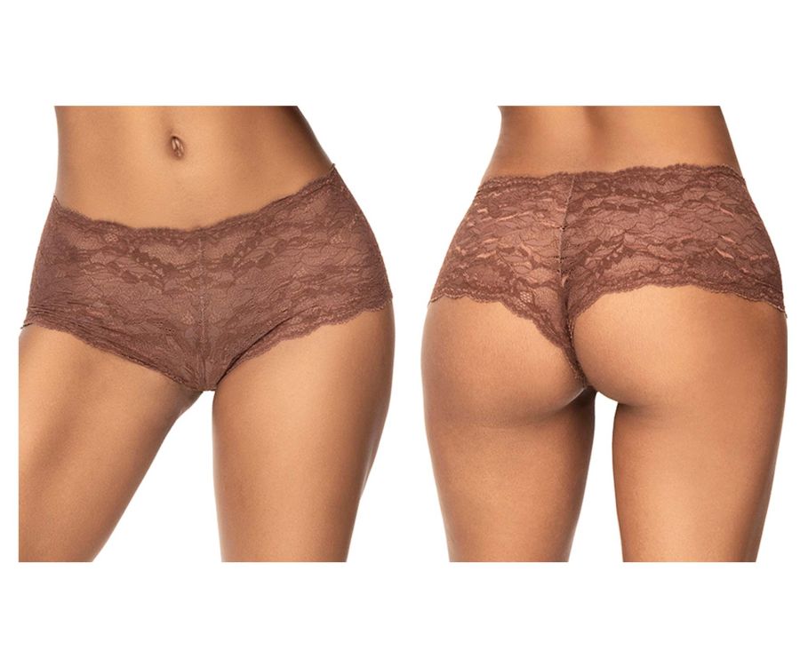 Mapale 90 Lace Boyshort Color Cocoa.