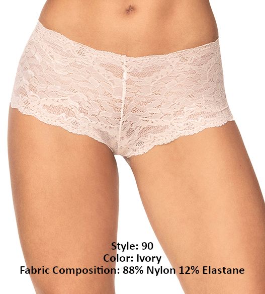 Mapale 90 Lace Boyshort Color Ivory.