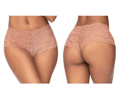 Mapale 90 Lace Boyshort Color Taupe.