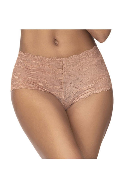 Mapale 90 Lace Boyshort Color Taupe.