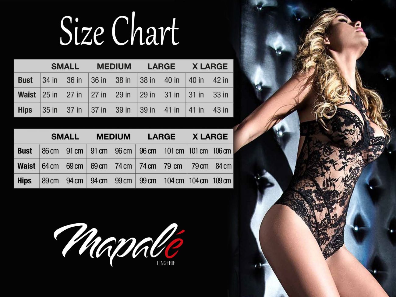 Mapale 2768 Two Piece Set Color Wet Look Black.