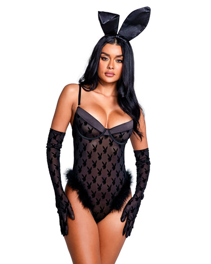 Playboy Bunny Noir Teddy Roma Confidential