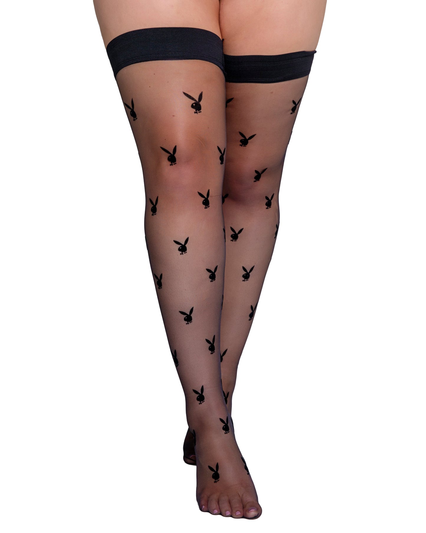 Playboy Bunny Noir Stockings Roma Confidential