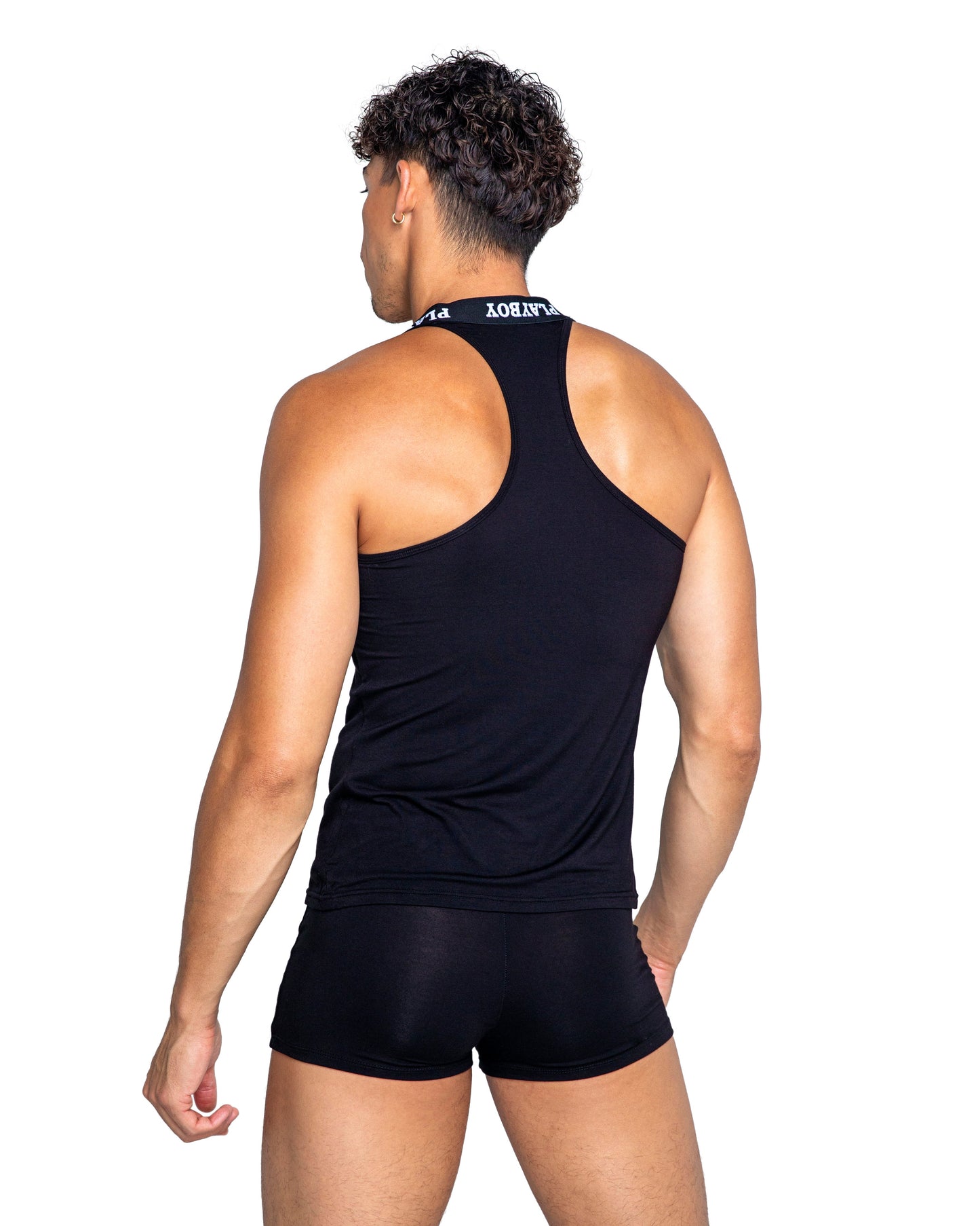 Playboy Mens Tuxedo Modal Boxer Briefs Roma Confidential