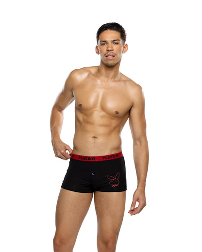 Playboy Mens Tuxedo Modal Boxer Briefs Roma Confidential