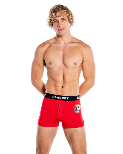 Playboy Mens Varsity Modal Boxer Briefs Roma Confidential