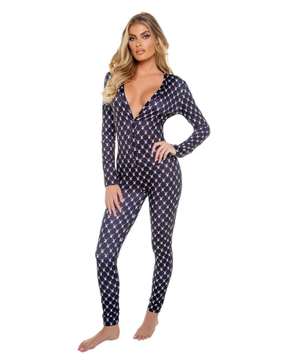 Playboy Bunny Cozy Lounge Union Suit Roma Confidential