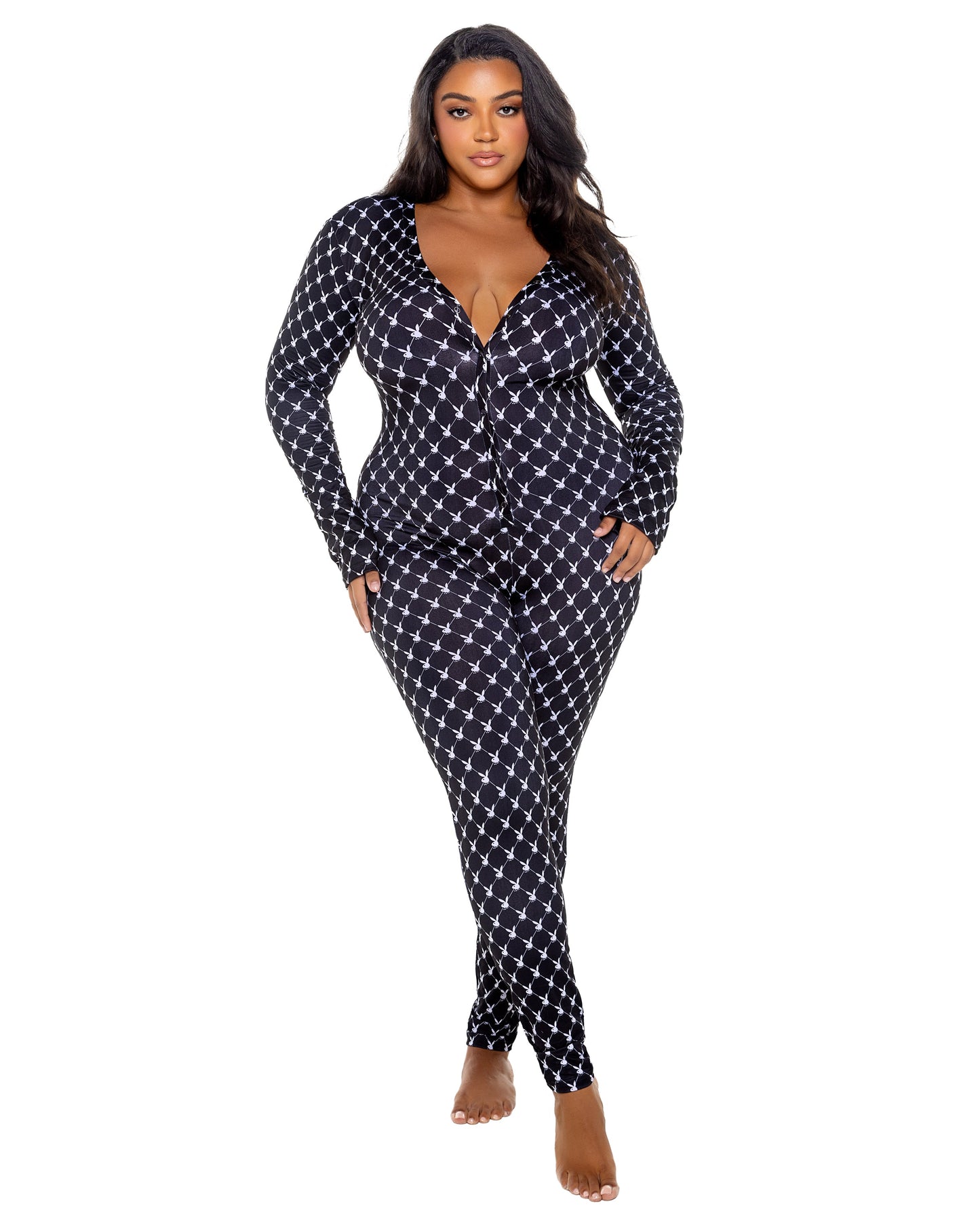 Playboy Bunny Cozy Lounge Union Suit Roma Confidential