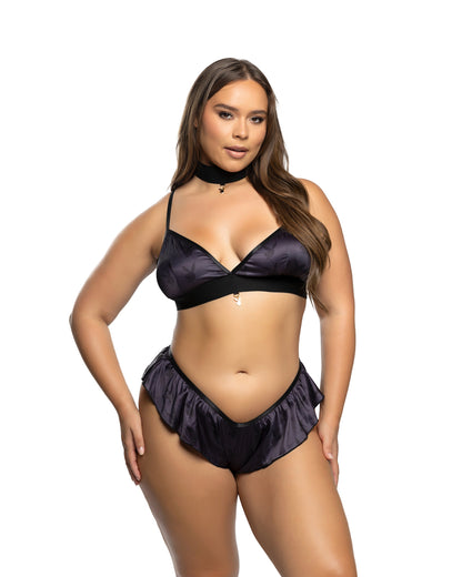 Playboy Blackout Bunny 2pc Lounge Set Roma Confidential