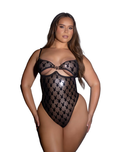 Playboy Shimmer Bunny Teddy Roma Confidential