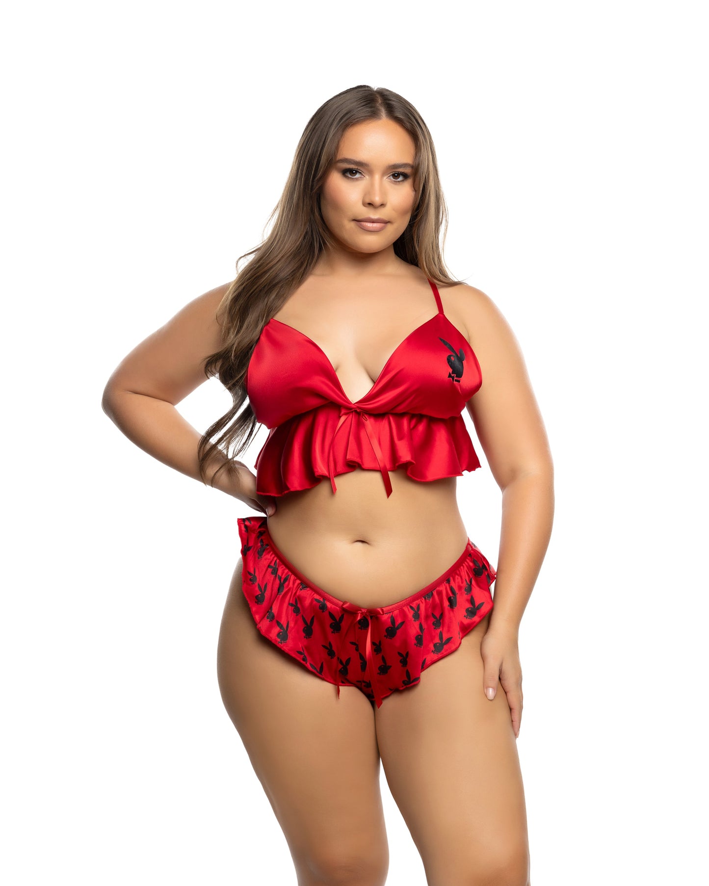 Playboy Flutter Bunny 2pc Lounge Set Roma Confidential