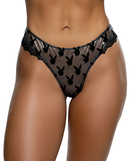 Playboy Shimmer Bunny Thong Roma Confidential