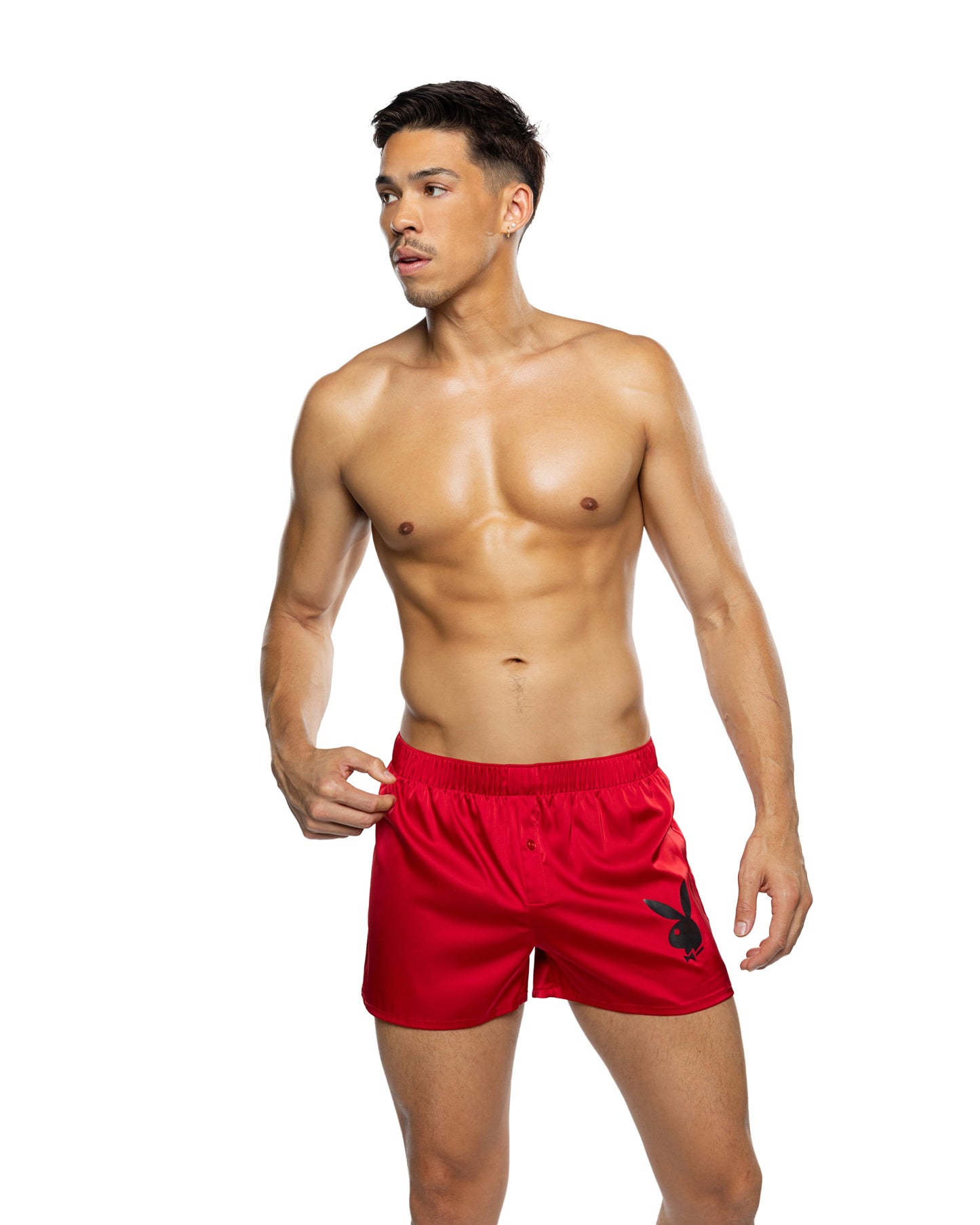 Playboy Mens Bunny Boxer Roma Confidential