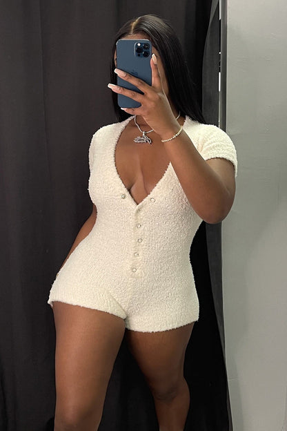 Plus Size Cuddle Romper.