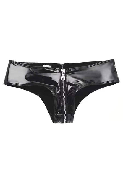 Vinyl Zipper Panty.