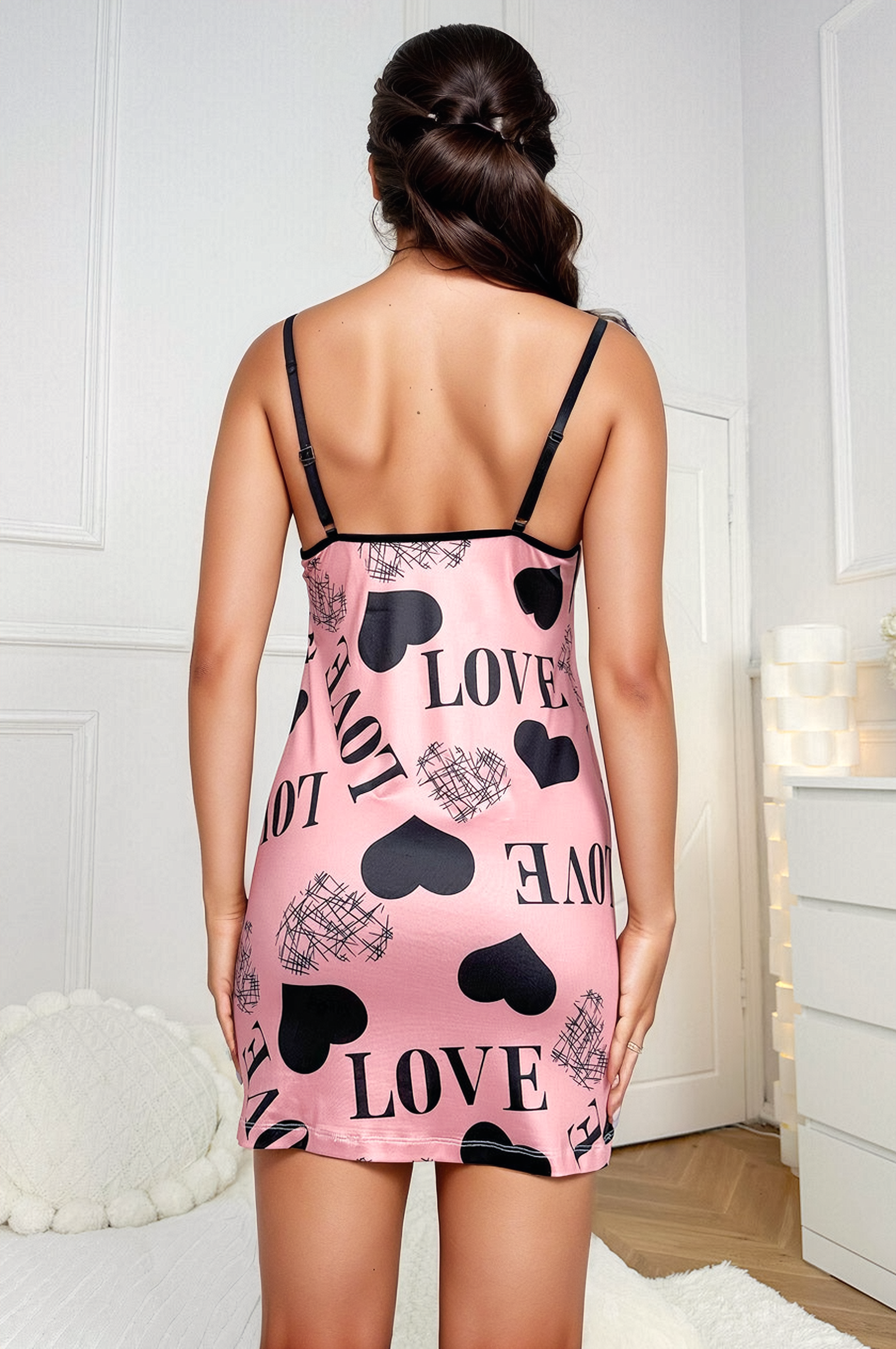 Satin Love Me Lingerie Chemise.