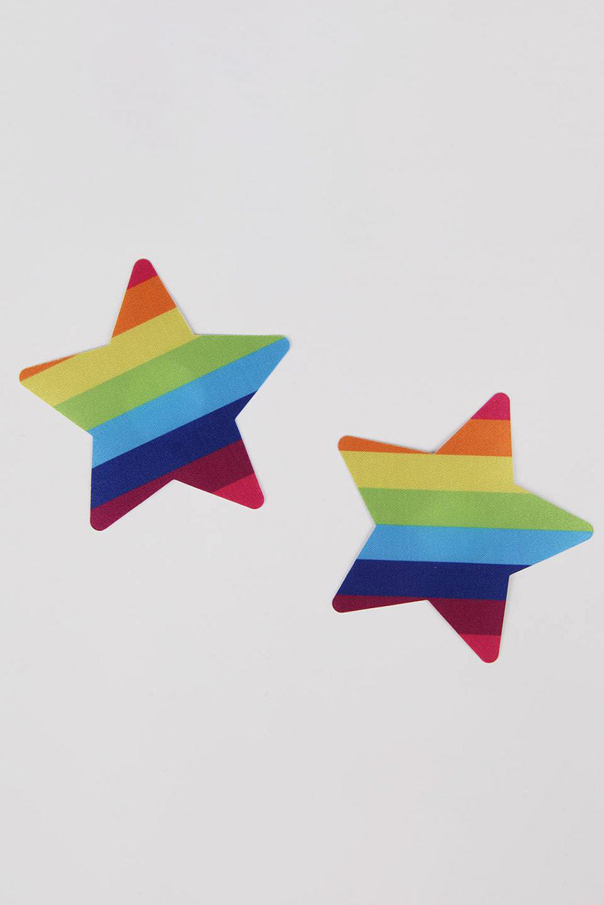 Rainbow Star Pasties.