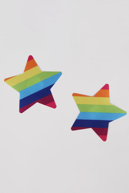 Rainbow Star Pasties.