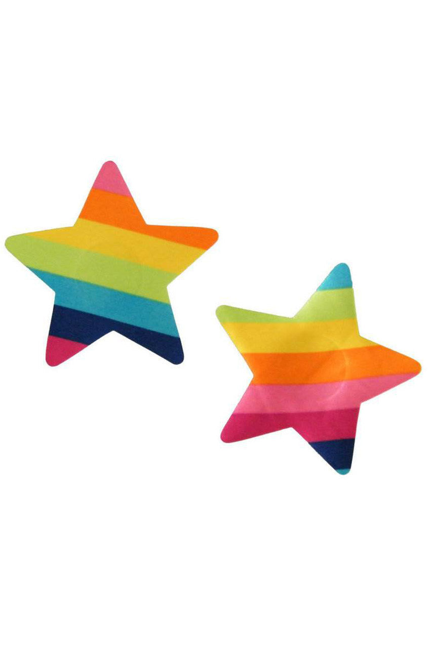 Rainbow Star Pasties.